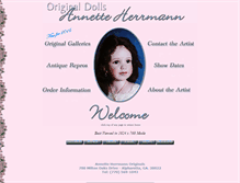 Tablet Screenshot of annetteherrmann.com